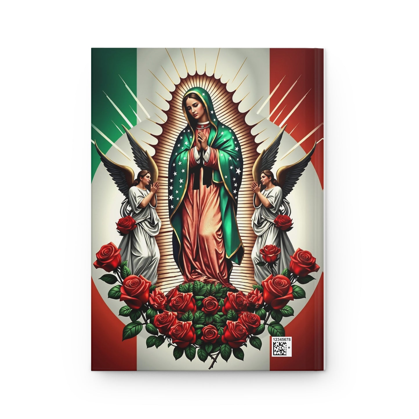 Vibrant Virgin of Guadalupe Hardcover Journal