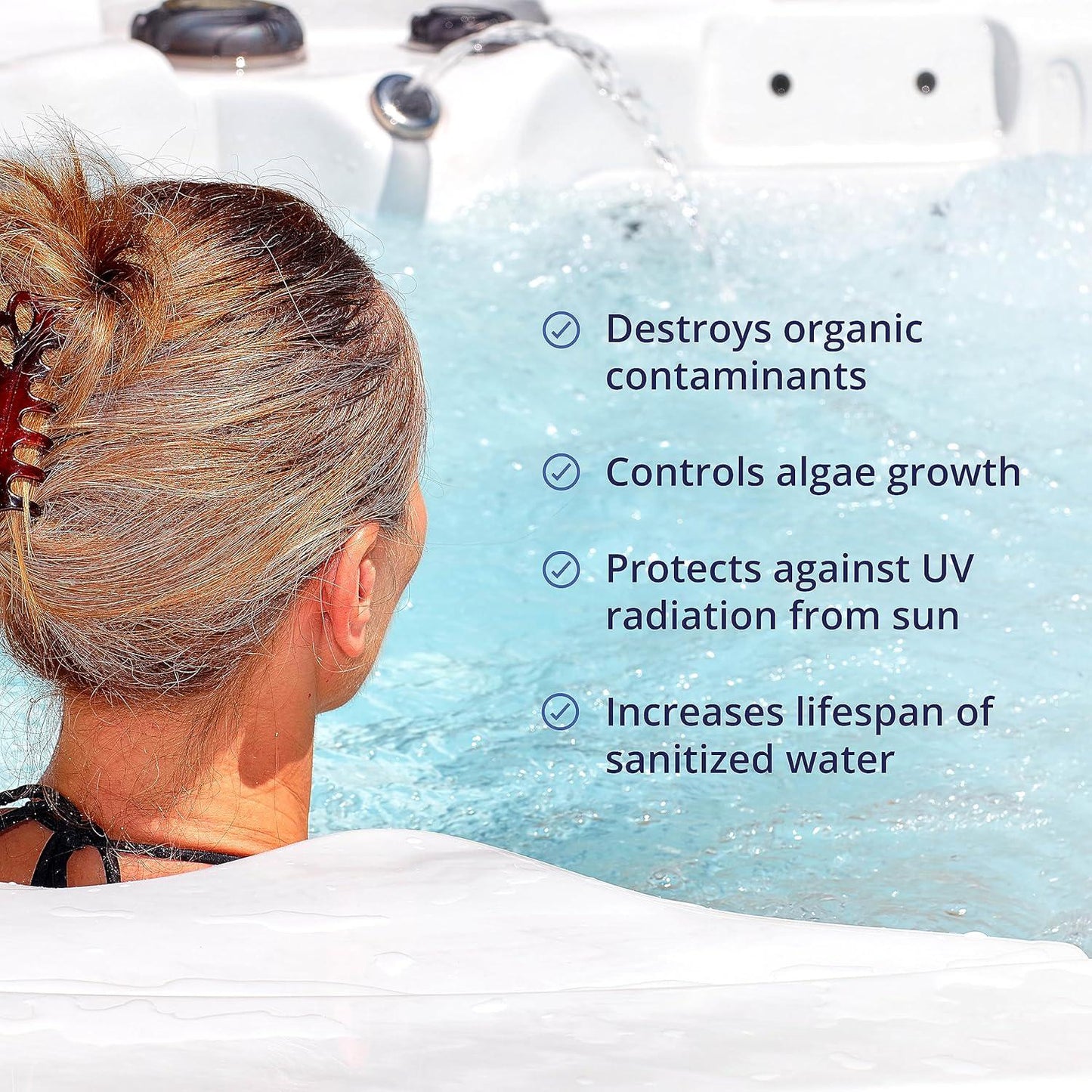 Dichlor Granular Chlorine Sanitizer For Hot Tubs And Spas (5 Lbs)