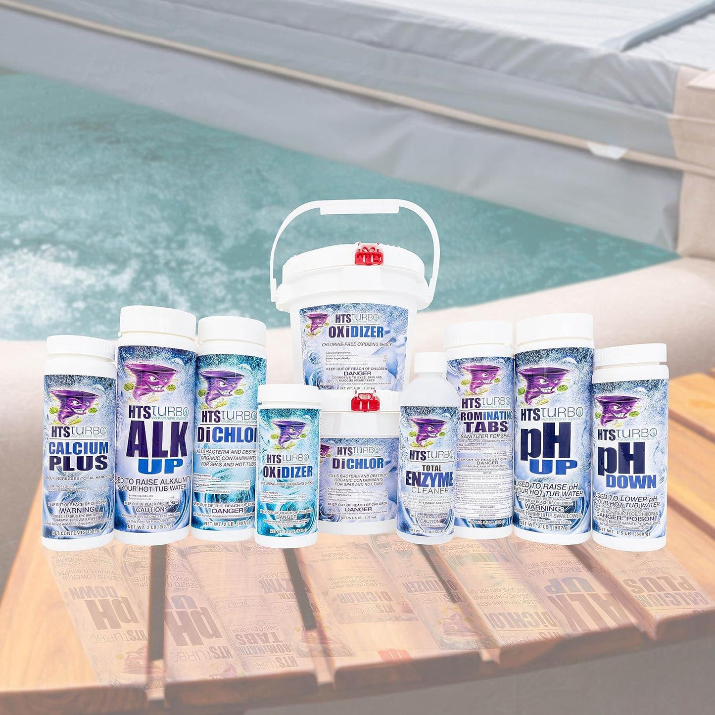 Dichlor Granular Chlorine Sanitizer For Hot Tubs And Spas (5 Lbs)