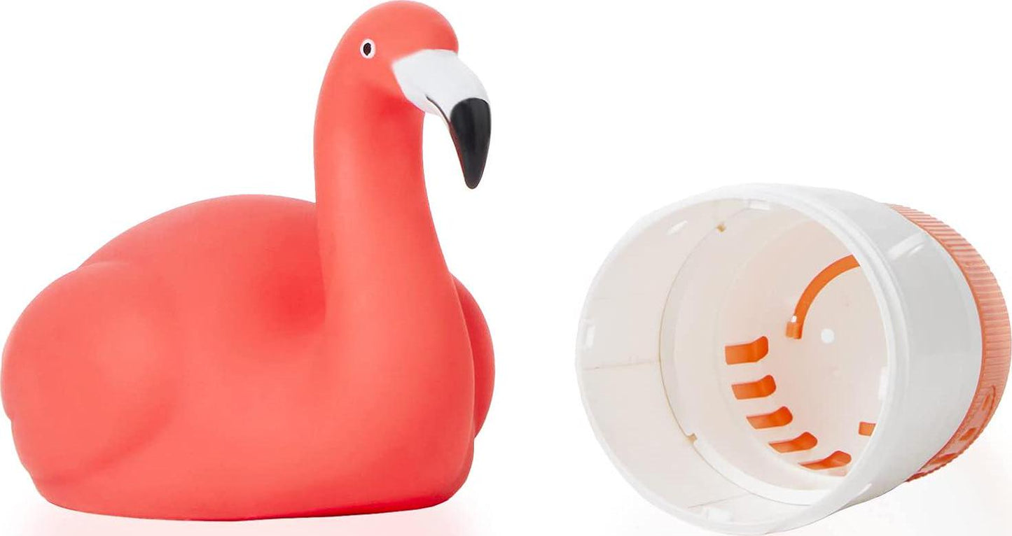 XY-WQ Flamingo Chlorine Floater For 1 Tab ONLY, Mini Floating Pool Chlorine Dispenser