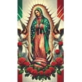 Oggi Ultra Soft Luxurious Our Lady of Guadalupe Blanket, 30"x 40"