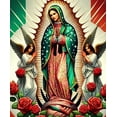 Oggi Ultra Soft Luxurious Our Lady of Guadalupe Blanket, 30"x 40"