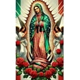 Oggi Ultra Soft Luxurious Our Lady of Guadalupe Blanket, 30"x 40"