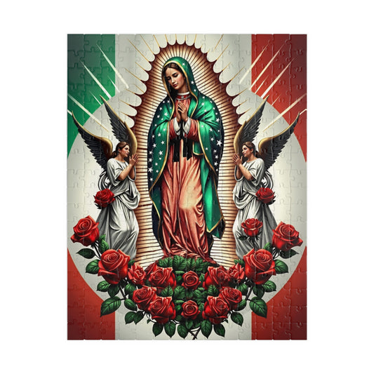 Vibrant Our Lady of Guadalupe Puzzle 252 pieces