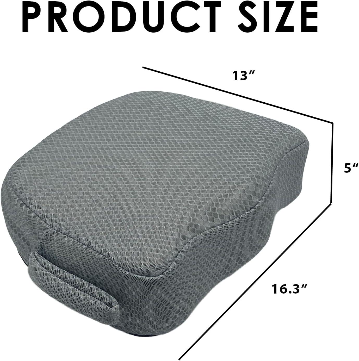AEROiVi Hot Tub Booster Seat For Adults, 5 Inch Thick Supportive Cushion With Non-Slip Bottom, Weighted For Quick Sink Without Float, Spa Booster Seat For Hot Tub (Including Inflatable), Pool