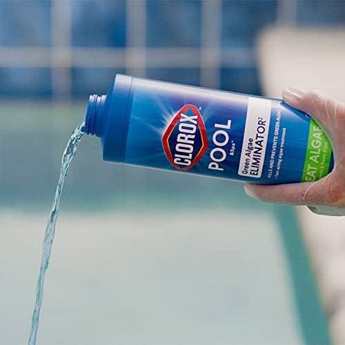 Clorox Pool&Spa Swimming Pool Algaecide, Prevents And Treats Pool Algae, Non-Foaming, 1 Quart (Pack Of 1)