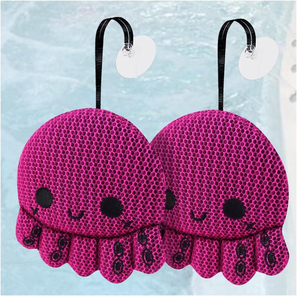 Reusable Hot Tub Scum Absorber And Oil Absorbing Sponge Twin Pack, Must Have Hot Tub Accessories For Spa And Pool Cleaner - Hot Tub Sponge - Pool Scum Absorber