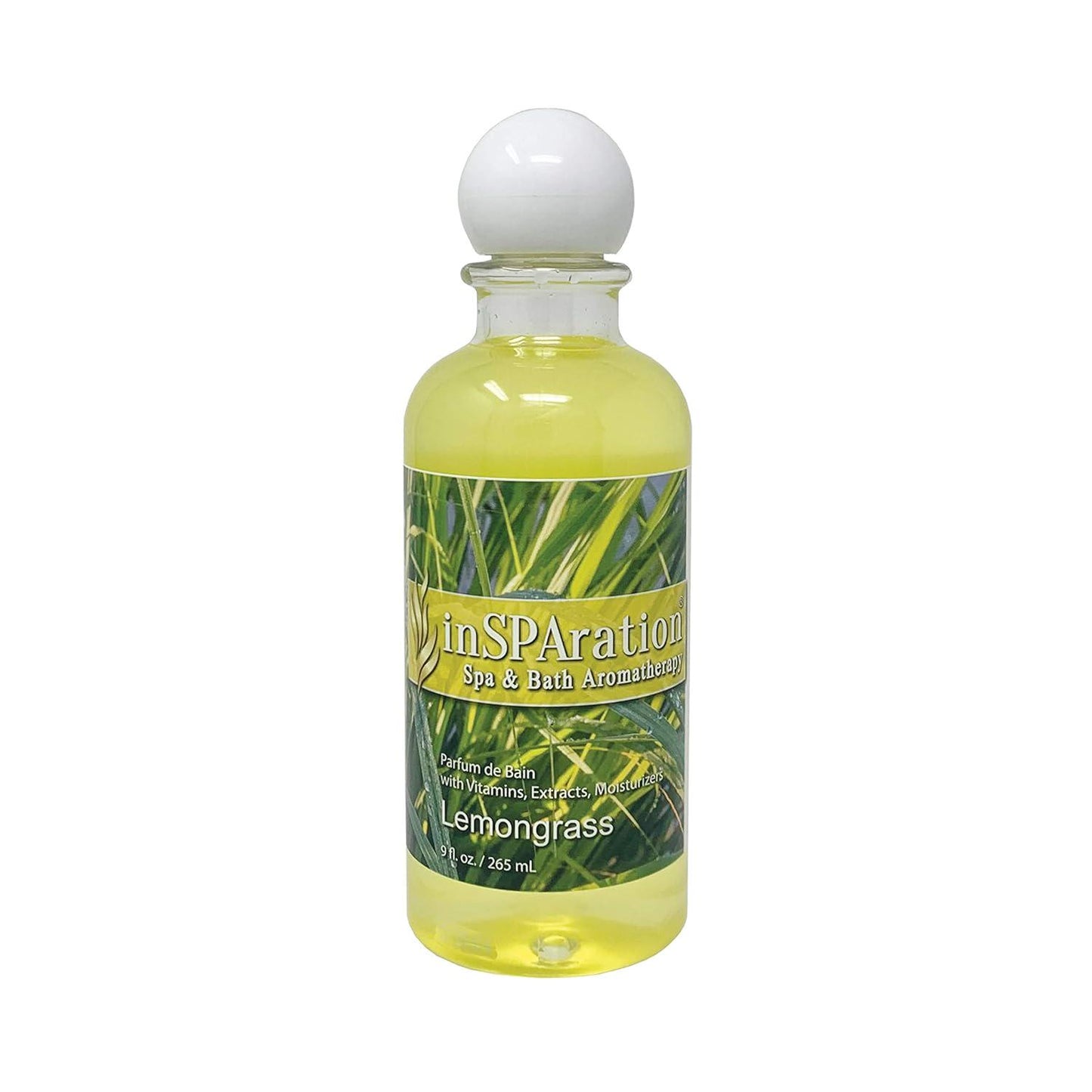 InSPAration Spa And Bath Aromatherapy 100LDX (9 Oz) InSPAration Aromatherapy-Lemongrass Liquid, Yellow